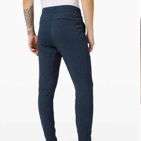 Lululemon City Sweat Pant Slim Heathered True Navy Size Small - Picture 4 of 12